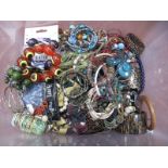 A Mixed Lot of Assorted Costume Jewellery :- One Box