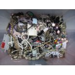A Mixed Lot of Assorted Costume Jewellery :- One Box