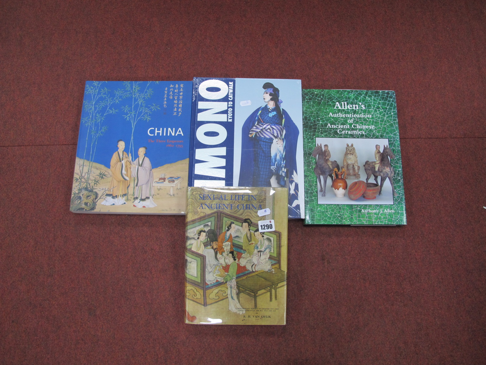 Oriental Themed Books - Allen' s Authentication of Ancient Chinese Ceramics; The Three Emperors