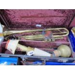 King Liberty Model Trumpet in Brass, Vincent Bach, Rudy Muck, Besson and Selmer mouthpieces, etc, in