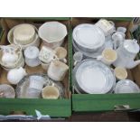 Crown Ming Table Ware, of approximately thirty two pieces, Hornsea 'Fleur' and other pottery:- Three