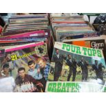 Four Tops Greatest Hits, Cliff Richard, 21 today classical, easy listening LPs, etc:- Two Boxes.