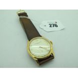 Vacheron & Constantin Geneve: A Gents Wristwatch, the signed dial (discoloured) with dagger style