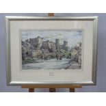 KENNETH STEEL (1906-1970) *ARR Durham, watercolour, signed lower left, 31 x 46cm.