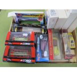 A Quantity of Diecast Model Vehicles, plastic and white metal kits including Corgi Original