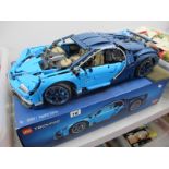 Lego Technic Ref No 42083 "Bugatti Chiron", excellent assembled condition appears complete (not