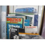 A Quantity of Items Relating to The 'Deltic' Locomotives, to include books, vinyl, photos,