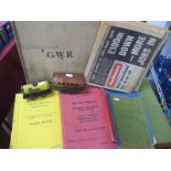 British Railways and G.W.R Ephemera, including B.R Accident Reports, G.W.R folders, BR timetables,