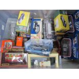 Approximately Thirty Diecast Model Vehicles by Corgi, Atlas Editions, Lledo, Matchbox and Other,