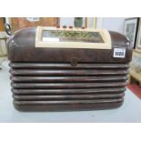 A Bush Bakelite Cased Radio Type DAC.10, (untested sold for parts only)