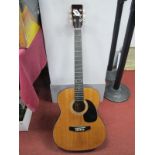 Miao Sheng Acoustic Guitar, Model No 5.806, with case.