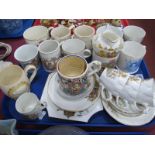 Laura Knight GVI Souvenir Commmemorative Mug, with insert, Burleigh, Army & Navy Regent and other