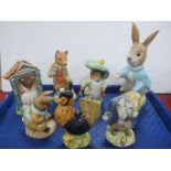 Beswick Beatrix Potter 'Peter Rabbit' 100 Year Anniversary Large Size Figure, two figures with
