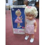 A Rosebud Battery Operated 'Baby First Step' Doll, boxed.
