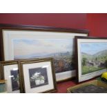 Rex N Preston, Isolated Farmhouse on The Moors, limited edition colour print of 500, pencil