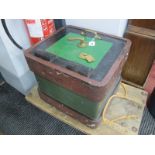 Milners London-Liverpool Small Safe, internally with a mahogany drawer, 42cm, wide, with key