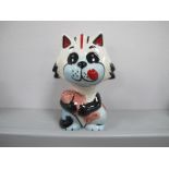 Lorna Bailey - Good Catch the Cat, 12.5cm high.