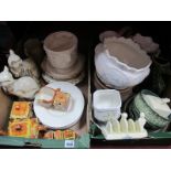 Denby, Lurpak, Price Kensington Sylvac, etc:- Two Boxes.