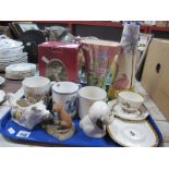 Devon Perky Pup, Deco jug vase, Minsk vase, B.F.A Reynard, Ducal, Devon, Commemorative, etc:- One