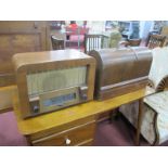 Noble Radio Circa 1950's, Singer sewing machine. (2)