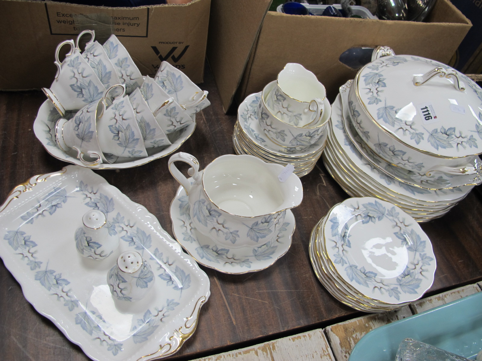 Royal Albert 'Silver Maple' Table China, of approximately forty pieces.