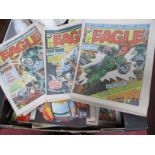 Over Seventy Issues of Eagle Magazine, late 1983 and 1984, unchecked for complete runs, condition