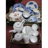 Queens Golden Jubilee Coffee Set, Nelson 'Whisper' tureens, Johnson Bros Haddon Hall, other table