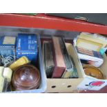 Records, books, magazines, telephones, Kenwood mixer, etc, (untested sold for parts only):- Three