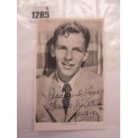 Frank Sinatra, Autograph, black pen signed, with personal notation and date 1982 (unverified) on a