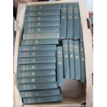 Charles Dickens Books, The London Edition, Caxton Publishing, twenty six volumes, oil painting of