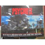 Film Poster 'Psycho II', printed by Lonsdale & Bartholomew, quad size, 76 x 101cm.