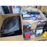 Panasonic Blu Ray Disc Recorder, Sony DVD Player, Grundig Free Sat, Aiwa Record Player. Quantity