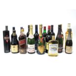 A Mixed Selection of Wines, plus 1970 Chateau Haut-Piquat Best Claret, Irish Cream, Johnnie Walker
