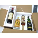 Spirits - Gordon's London Dry Gin, Captain Morgan's Spiced Gold Rum, VAT 69 Scotch Whisky, Clos