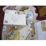 A Bag of G.B and Some Foreign Kiloware, plus an assortment of Worldwide stamps in packets.