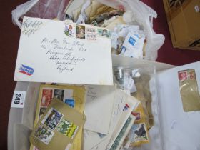A Bag of G.B and Some Foreign Kiloware, plus an assortment of Worldwide stamps in packets.