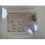 A Collection of Used Postal Stationary/Registered Envelopes Queen Victoria to QEII, thirty items