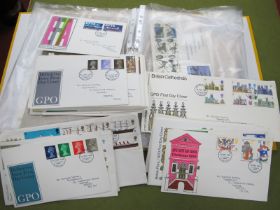 An Accumulation of G.B Mint QEII Pre Decimal Stamps and FDC's, plus a small collection of Egyptian