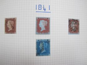 Three Albums Containing Mounted Mint and uUsed Stamps from G.B and British Commonwealth, early to