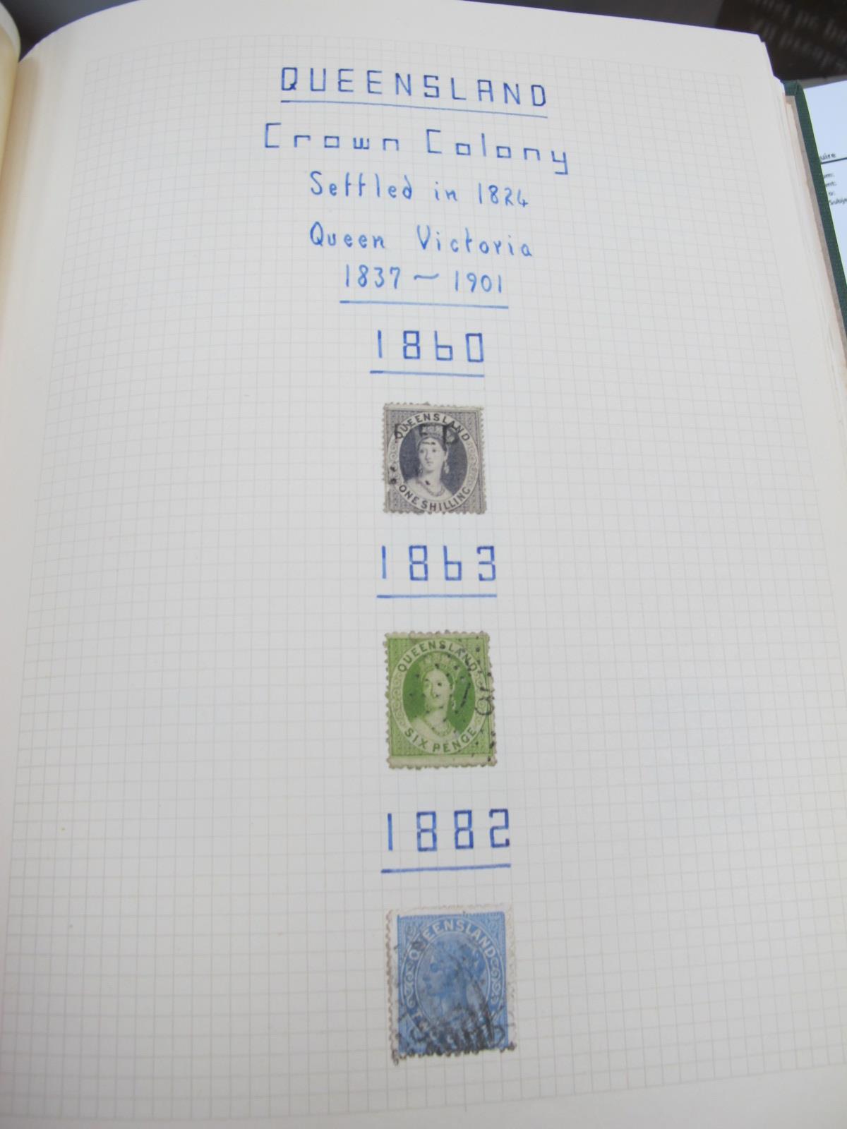 Three Albums Containing Mounted Mint and uUsed Stamps from G.B and British Commonwealth, early to - Image 4 of 7