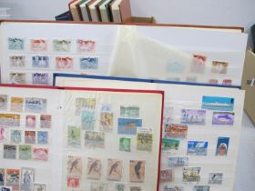 A Collection of World Mainly Used Stamps, in nine good quality stock books.