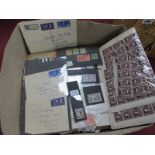 An Accumulation of Stamps Mint and Used Including Commonwealth G.B and World From 1940's, plus a