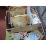 A Collection of World Postal History and Mainly Used Stamps, including over 100 Benham covers plus a
