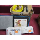 A Collection of Over One Hundred and Eighty FDC's, loose and in albums, plus Royal Wedding album and