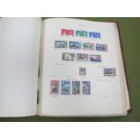 A New Age Stamp Album, with a mixed mint and used collection of KGVI stamps countries B-L.