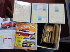 Auto Themed Stamps in Two Albums, plus six Nevis 'Progressive Proofs' in luxury folders.