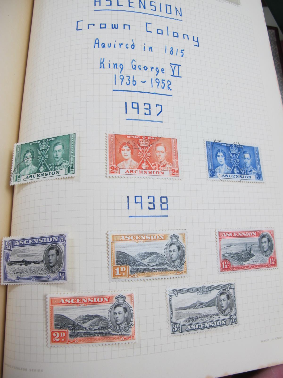 Three Albums Containing Mounted Mint and uUsed Stamps from G.B and British Commonwealth, early to - Image 2 of 7
