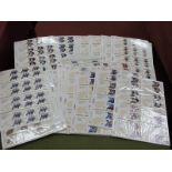 A G.B Collection of Olympic Games Stamps, twenty nine A4 sheets, each with four miniature sheets (