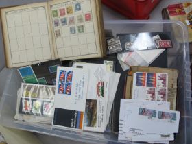 An Accumulation of Mint and Used G.B Stamps and a Collection of G.B FDC's, with machin values, to £
