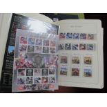 Isle of Man Collection of Mint Stamps 2005 - 2009, in a lighthouse hinge less album, looks virtually